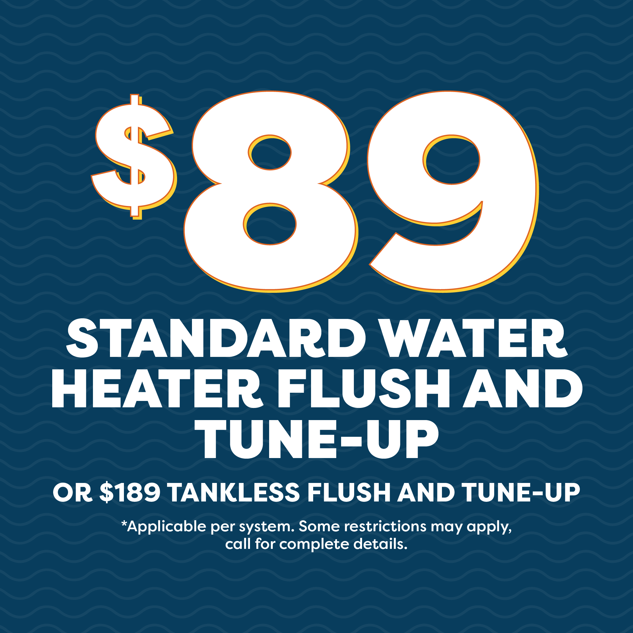 Alco Q2 2025 Offers Water Heater Flush