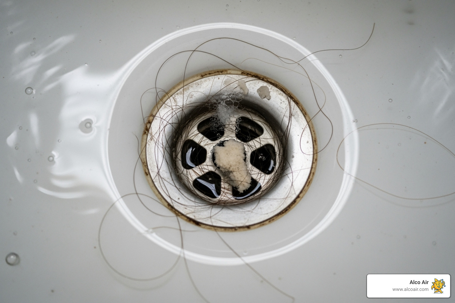 Bathtub drain clog