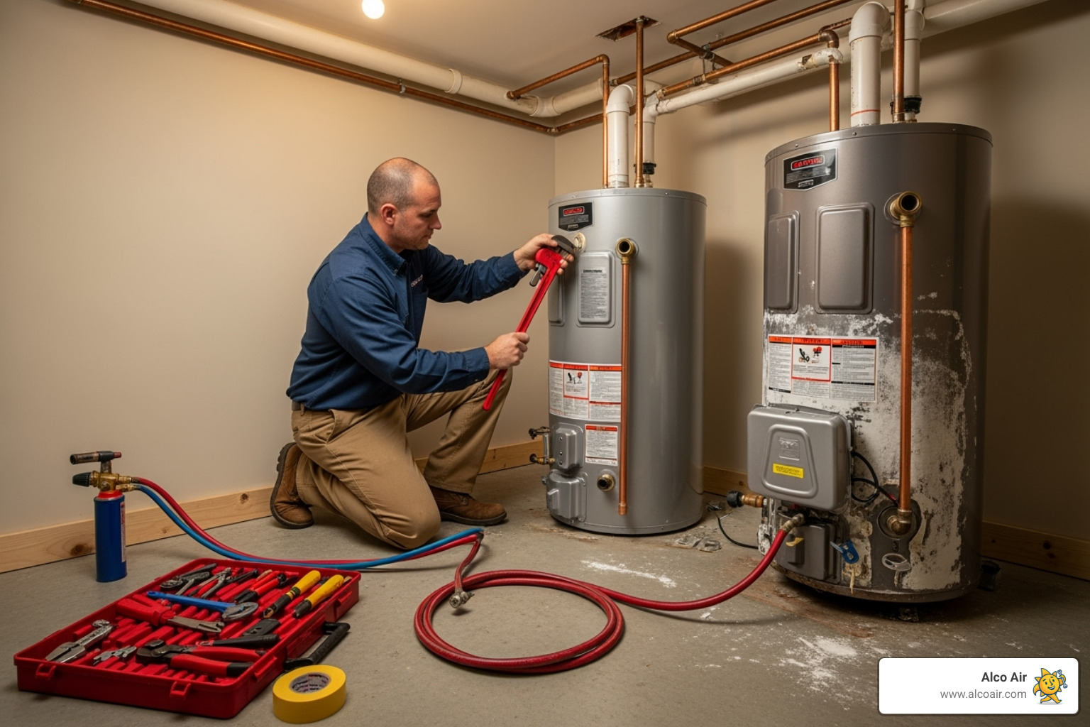 henderson water heater replacement