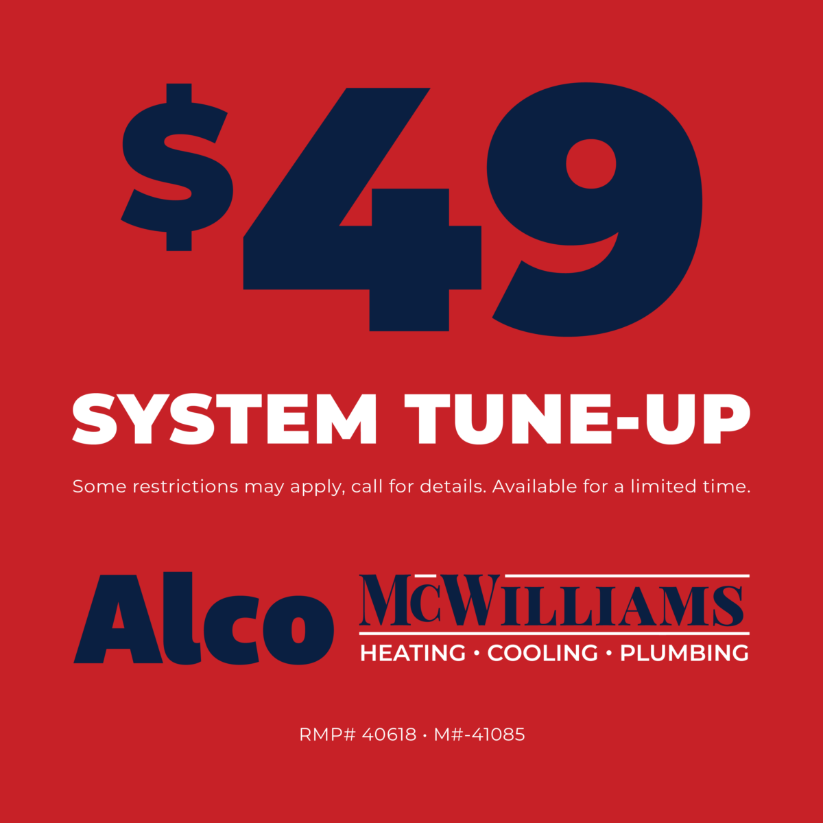 Heating &amp; Cooling Coupons | Longview, TX | Alco Air