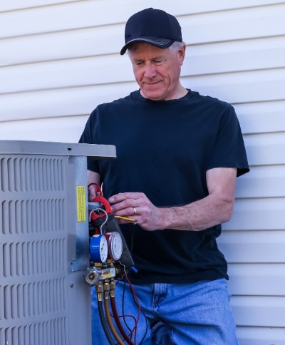 alco-hvac-tech Schedule HVAC maintenance from Alco Air today to avoid expensive problems associated with dirt buildup.