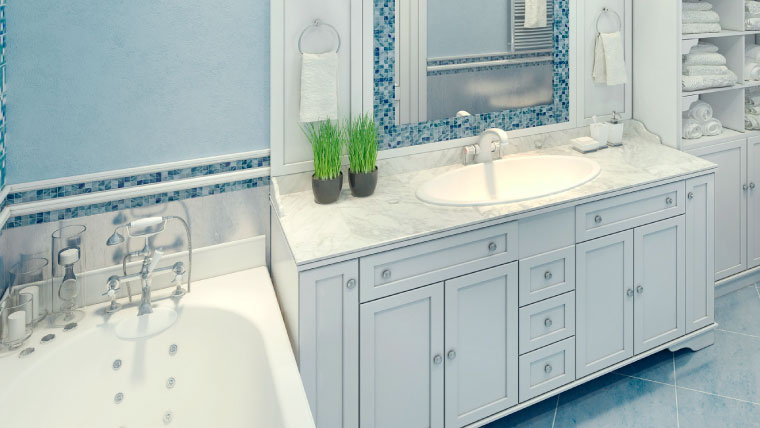 bathroom sink and tub Call Alco Air today at for all your bathroom plumbing needs.